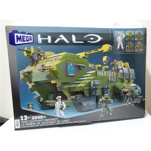 Halo UNSC Elephant Sandnest Set [Includes Master Chief, Sgt. Johnson, Lord Hood - Picture 6 of 11